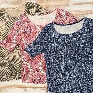 Croft & Barrow Classic Tee Bundle